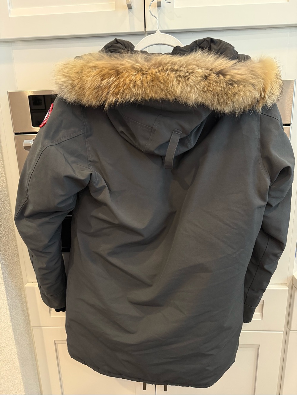 Canada Goose Men's Langford Hooded Parka with Fur Trim size small - Picture 2 of 9